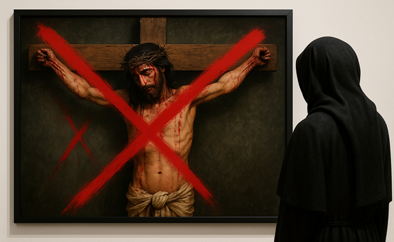 Cristo deriso, Croce profanata: diciamo NO alla blasfemia spacciata per arte!