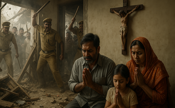 Cristiani afflitti da persecuzioni e discriminazioni in India ed in Pakistan