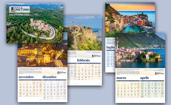 Un’occasione IMPERDIBILE: richiedi subito il Calendario 2026 di Pro Italia Cristiana!