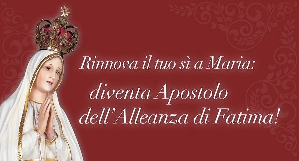 Diventa membro dell’Alleanza di Fatima!