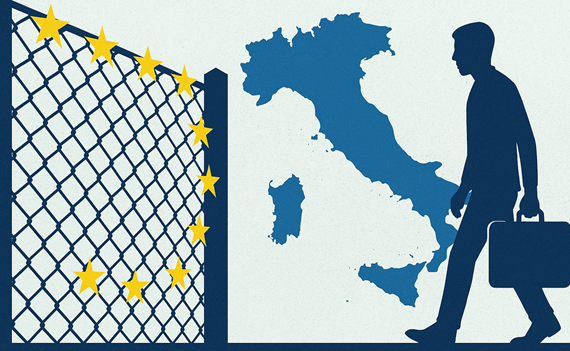 Immigrazione irregolare: numeri in calo in Europa, ma l’Italia affonda!