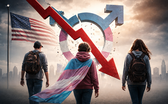 Crolla l’identità gender tra i giovani americani. È l’inizio di una nuova consapevolezza?