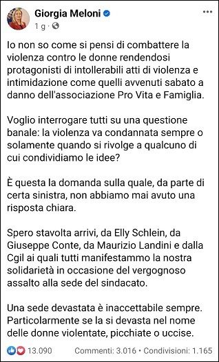 Fb meloni