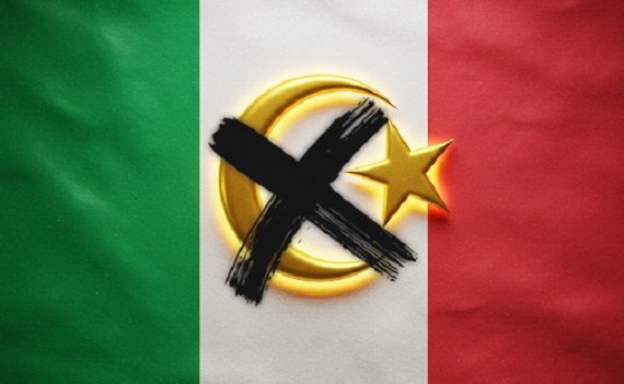 Flash mob della Lega a Torino: l'Italia non deve cedere all'islamizzazione!